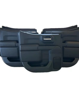 2019-2022 Chevy Silverado Sierra Door Panels – OEM, Black Brand New - Picture 1 of 4