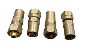 4x Hochdruck Hydraulik Flüssigkeit Kupplung Fitting Buchse 10mm/12mm Innendurchmesser 43mm - Bild 1 von 4