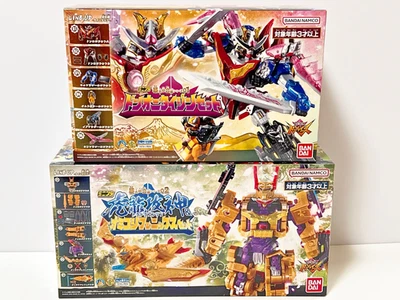 Avataro Sentai Donbrothers Mini Pla Toradora Onitajin Kiwami Megazord set Bandai - Image 1 of 4