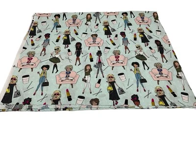 Tela de algodón Brother Sister B91 Café P059 patrón de sofás para mujer y rosa Foto 1 de 4