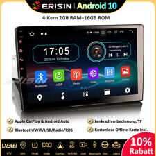 10.1" DSP 1 Din Android 10 Wyjmowane radio samochodowe GPS DAB + 4G OBD RDS CarPlay Nawigacja