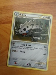 Selten Lairon 29/90 Hgss Undaunted Set Pokemon Karte Go - Bild 1 von 1