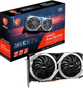 MSI AMD Radeon RX 6700 XT MECH 2X 12GB GDDR6 Hervorragend – Refurbished - Bild 1 von 5
