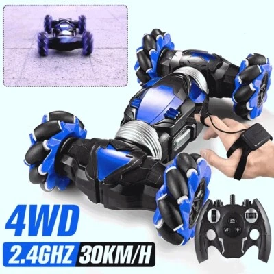 4WD 360⁰ Rotate Stunt Car RC Hand Gesture  Off-Road Remote Control Car Toy Gift - Image 1 of 4
