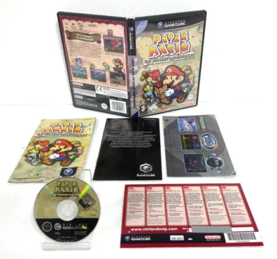 Paper Mario Die Legende vom  Nintendo GameCube Wie Neu Komplett+ VIP Code NEU! - Bild 1 von 4