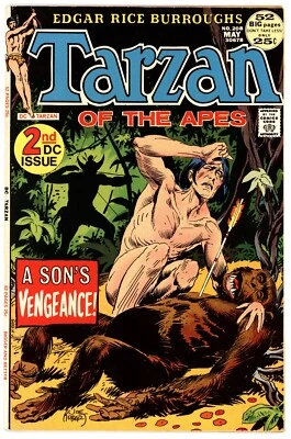 Tarzan (DC) #208 VF 8.0 1972 Joe Kubert Cover - Image 1 of 2
