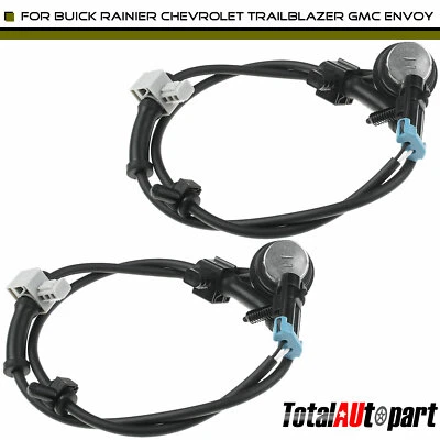 2x Sensor de velocidad de rueda ABS para Buick Rainier Chevrolet GMC Saab trasero izquierdo y derecho Foto 1 de 4