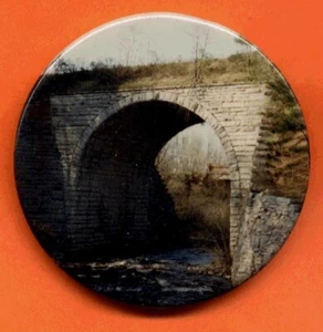 Ramsay, MI, Old Keystone spilla ponte ferroviario 2-1/4" - Foto 1 di 2