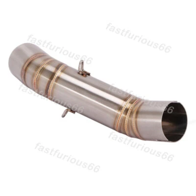 Exhaust Mid Pipe Connect 51MM Muffler For Honda CB500F CBR400R CBR500R 2016-2025 — 第 1/4 张图片