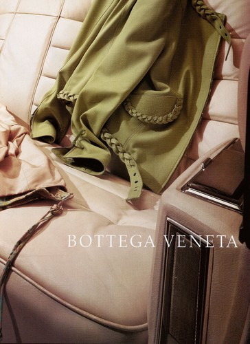 BOTTEGA VENETA rivista AD #006 RARA FUORI PRODUZIONE 2004 GIACCA VERDE