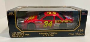 1994 Racing Champions #34 Mike McLaughlin Fiddle Faddle Chevy 1:24 Scale. New