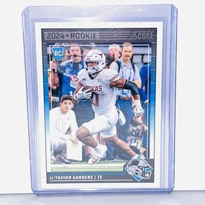 2024 Score Football - Ja'Tavion Sanders - Carolina Panthers - RC - #351 - Picture 1 of 2