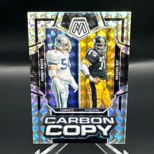 2024 Mosaic Carbon Copy Randy White / Joe Green #CC-13 Mosaic Silver Prizm - Picture 1 of 2