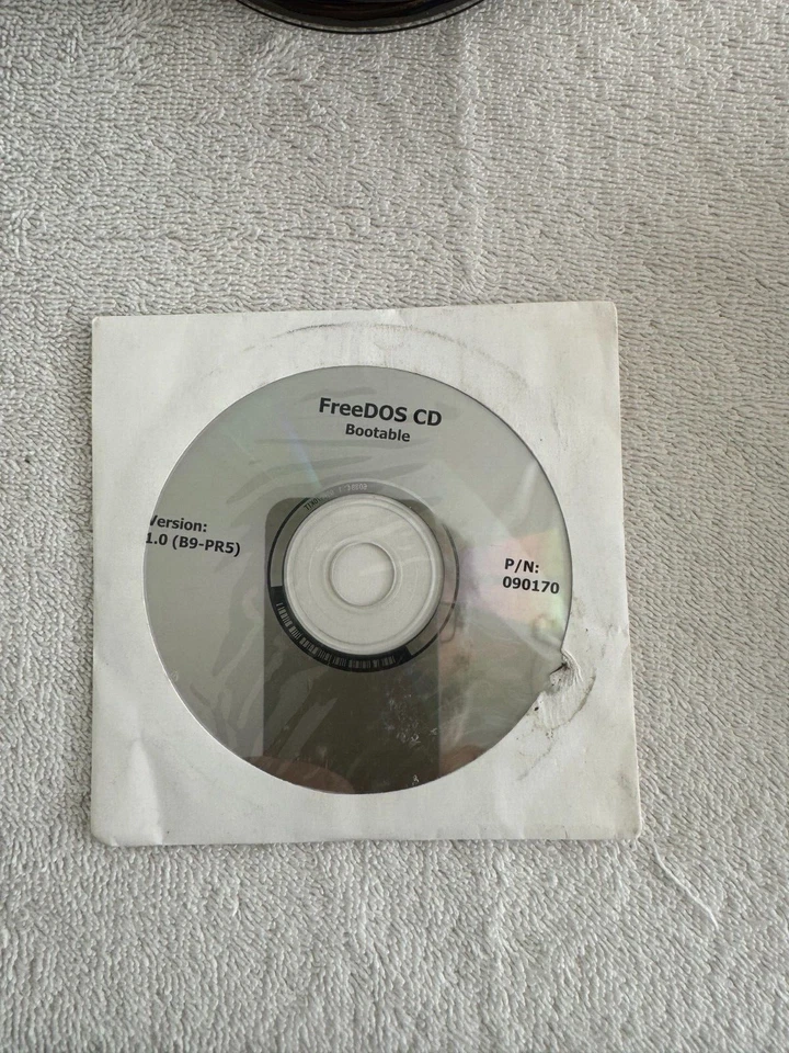 FreeDOS CD Bootable V1.0 (B9-PR5) P/N:090170 - Image 1 of 1