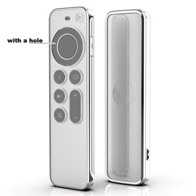 TPU Soft Case For Apple TV Remote Prevent Scratches Drop Protection Transparent - Image 1 of 4