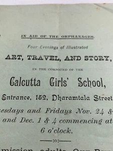 1896 Vintage Orphanage Event to Raise Funds - Art Travel and Story 4 Day Flyer - Picture 1 of 9