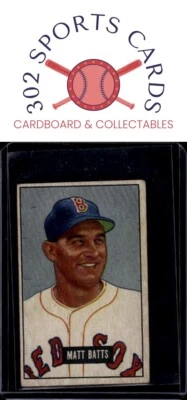 1951 Bowman #129 Matt Batts - Image 1 of 2