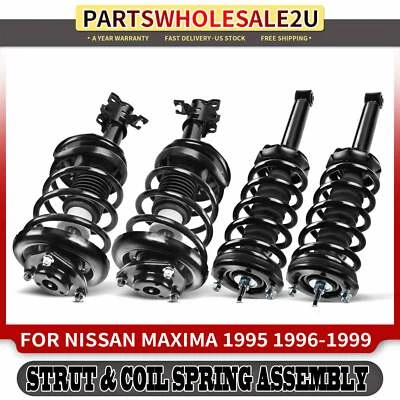 Комплект передних и задних стоек и пружинных пружин в сборе для Nissan Maxima 95-99 4 шт. - Изображение 1 из 4
