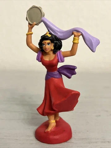 ESMERALDA IN RED DRESS HUNCH BACK OF NOTRE DAME DISNEY 3”ACTION FIGURE PVC TOY Cover