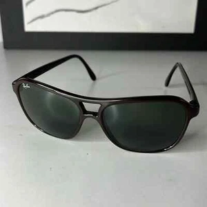 Vintage Ray-Ban CATS Bausch &  Lomb Frame France Nylon Sunglasses Dark Brown - Picture 1 of 16