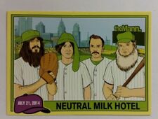 NEUTRAL MILK HOTEL 2014 TOUR MANN MUSIC CENTER PHILADELPHIA PROMO TRADING CARD