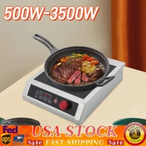 Commercial Induction Cooktop Powerful Electric Induction Burner W/Digital Sensor - Picture 1 of 18