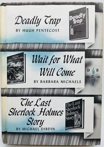 Detective Book Club DBC Last Sherlock Holmes - Deadly Trap - Wait for What 1978 - Picture 1 of 6