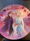 Zak Designs  Disney Frozen Elsa and Anna Melamine Plates 9-Inches