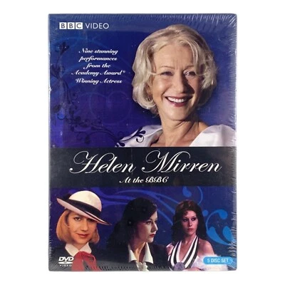 Helen Mirren At the BBC (DVD 2008, 5 Discs) 1974-1982 TV Performances NEW SEALED - Image 1 of 4