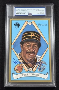 WILLIE STARGELL Signed Perez Steele LE Master Works-PIRATES-HALL OF FAME-PSA - Picture 1 of 5