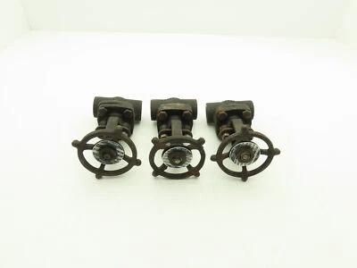 R-P&C Fig EF56D Gate Valve 3/4" Class 800 Socket Weld 1975 PSI @ 100°F Lot of 3 - Image 1 of 4