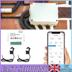 1/2 Channel Solar PV System Power Production Consumption Meter KWh Power Monitor - Picture 1 of 15