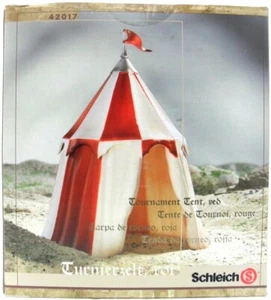 Schleich 42017 "Tenda da Torneo Rossa" Accessori per Play Set Medioevali - Imagen 1 de 7