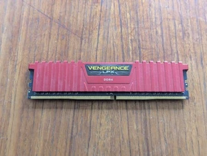 Corsair Vengeance Lpx 8gb Single Stick Red DDR4, 2400 MHz CMK8GX4M2A2400C14 - Picture 1 of 3