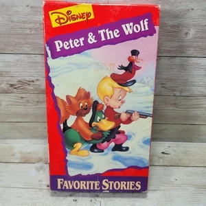 Walt Disney's Favorite Stories Peter and the Wolf VHS Free Shipping - Picture 1 of 6
