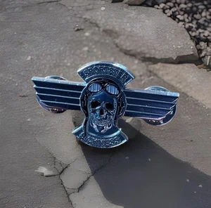 Vintage Harley Davidson Biker Pin Badge, DILLIGAF, Bulldog Bash, Angels, Outlaw - Picture 1 of 10