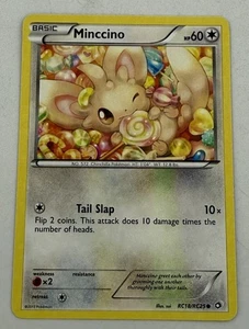 Minccino RC18/RC25 Legendary Treasures Radiant Collection Pokemon Card NM - Picture 1 of 2