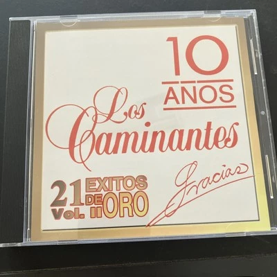 Los Caminantes - Diez Años Gracias Vol.2 / 21 Exitos De Oro [Brand New CD] - Image 1 of 4