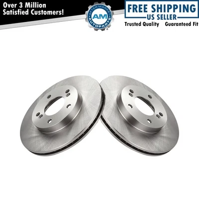 Front Disc Brake Rotor Pair Set for CR-V Prelude Integra TL New - Image 1 of 3