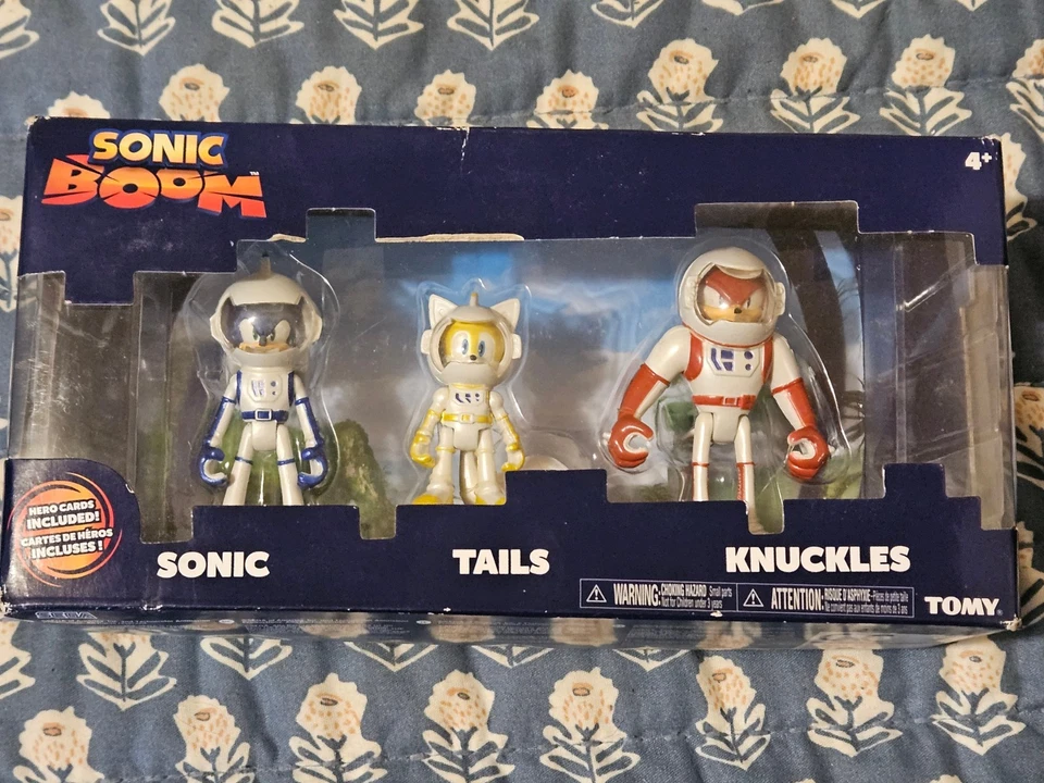 Sonic The Hedgehog Boom Orbot Parallel Universe Villian CUBOT Metallic TOMY