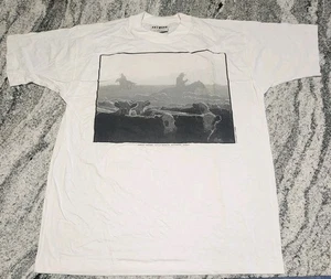 VINTAGE 1992 MARTIN H. SCHREIBER ARTWEAR SHIRT MENS LARGE GHOST RIDERS RARE 90S - Picture 1 of 9