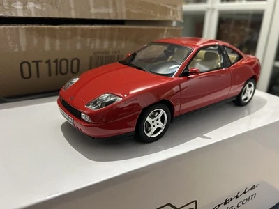 Otto 1/18 Fiat Coupe Turbo 20v Speed Red 1997 #OT1100 NEW 36/999 limited edition - Image 1 of 4
