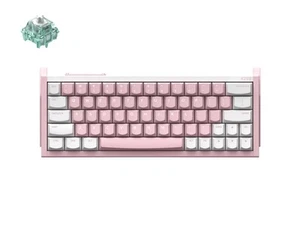 IQUNIX EZ63 Klawiatura Gaming Rapid Trigger Magnetic Jade Pro, Różowa ANSI US - Zdjęcie 1 z 4