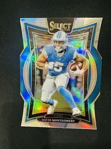 2024 SELECT DAVID MONTGOMERY SILVER PRIZM DIE-CUT CONCOURSE - Picture 1 of 2