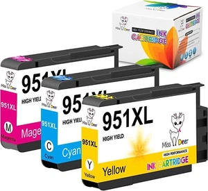 MISS DEER Ink Cartridge Replacement for HP 950XL 951XL 950 XL 951 XL HP - Picture 1 of 7