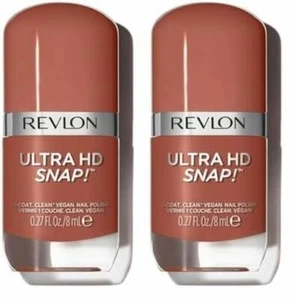 REVLON Ultra HD Snap Nail Polish, Glossy Nail Color, 100% Vegan Formula, No Base - Picture 1 of 9