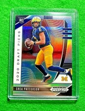 SHEA PATTERSON SILVER PRIZM ROOKIE CARD KANSAS CITY CHIEFS 2020 PANINI PRIZM DP 