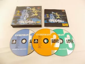 Mint Disc Playstation 1 Ps1 Cyberwar - Inc Manual NTSC-J - Free Postage. - Picture 1 of 1