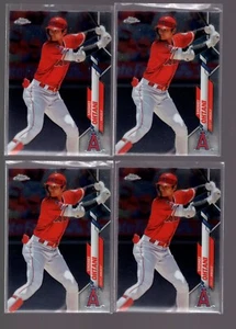 2019 Topps Chrome SHOHEI OHTANI Rookie Rc #21 LOT X 4 Angels - Picture 1 of 1