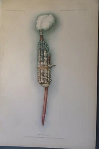 Pawnee Plains Oklahoma Calumet Hako Zeremonie Symbol Atira Mutterkorn 1904 - Bild 1 von 1